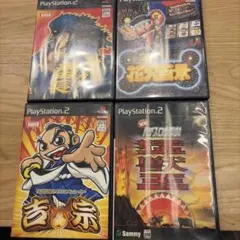 プレステ2ソフト　4個セットパチスロ