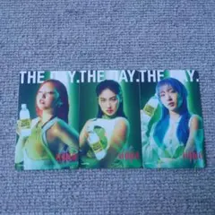 ボディメンテ THE DAY　JISOO　MOMOKA　CHIKA 3枚セット