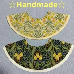 ハンドメイド　チューリップ　スタイ　2枚セット　②