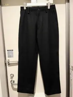 PLST プレシャスニットメルトンイージーパンツ　ブラックS