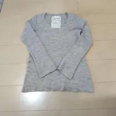 goa ベージュー Vネック 長袖ニット