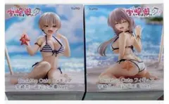 Desktop Cute フィギュア 宇崎花 宇崎月　浜辺で水着ver.