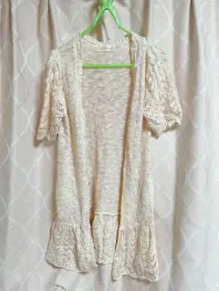 LIZ LISA系LEST ROSEレストローズパステルカラーカーディガンM