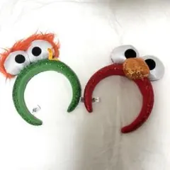 【バラ売り可能】USJ エルモ　オスカー　カチューシャ　セット