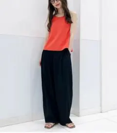 UNIQLOクレープジャージーブラキャミソール