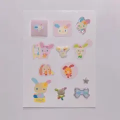 °○ウサハナ シール いろいろ○°