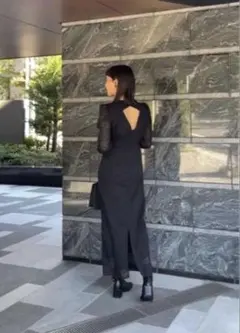 Knuth Marf back open sheer dress Sサイズ 2026年最新】knuth marf back open sheer dressの人気アイテム - メルカリ