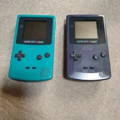 ゲームボーイカラー セット ターコイズ ネイビー　パープル　ブルー