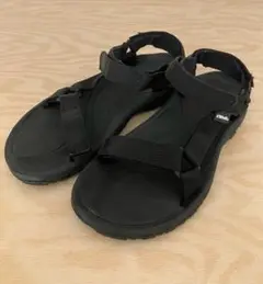 teva ハリケーン 25cm ブラック サンダル レディース
