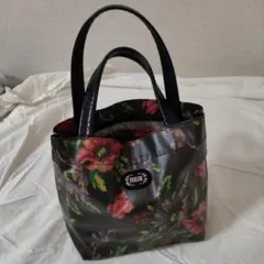 【フェイラー】 FEILERビニール製 花柄トートバッグ