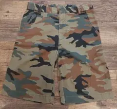 gap kids迷彩柄ハーフパンツ