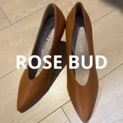 ROSE BUD Vカット本革ピンヒールパンプスのサムネイル