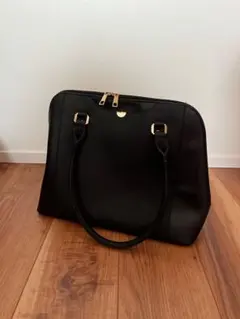 シンプル ブラック ビジネスバッグ　A4サイズ