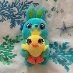Toy Story 4 ウサギとひよこのぬいぐるみ 約30cm