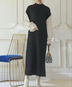 タートル ワンピース ニットのサムネイル