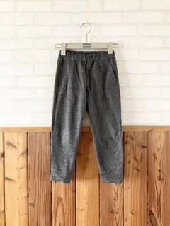 子供服 ユニクロ ウルトラ ストレッチ ジョガーパンツ 120cm グレー 6