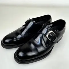 【美品】REGAL 革靴 シングルモンクストラップ 23.5 ビジネスシューズ