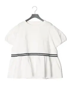 miumann H タック入 ドット ブラウス トップス - メルカリ