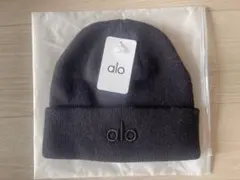 alo ブラック ニット帽 新品　正規品 alo】Everyday Beanieエブリデイビーニー (ALO Yoga/ニットキャップ