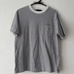 BEAMS ボーダーTシャツ Lサイズ ワンポイント