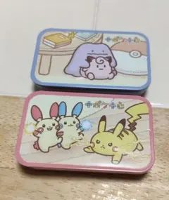 ポケモン　十ポケ十色　プチ缶コレクション　メタモン　ピカチュウ