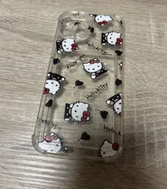 ハローキティ iPhone14ケース 透明　ソフト