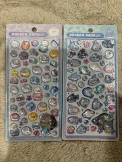 水族館限定 ボンボンドロップシール サメ クラゲ