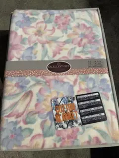 綿毛布　140×200 エクセレントギフト　パフタッチ　年中　丸洗い　コットン