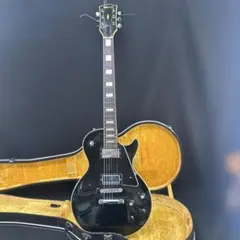激レア　モーリスエレキギター　レスポールカスタムタイプ　ジャンク品のサムネイル