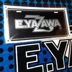 矢沢永吉 ★ ナンバープレート ( ロゴ ) 3枚セット 矢沢永吉 ☆ ナンバープレート ( ロゴ ) 3枚セット 矢沢永吉