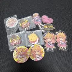 P丸様。 アクリルスタンド アクリルキーホルダー 缶バッジ ラバーキーホルダー
