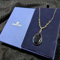 スワロフスキー Swarovski ネックレス Gloria サファイア 廃盤品 