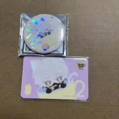 鳴狐　刀猫カフェ　缶バッジ　ラミカ　ラミネートカード