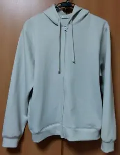 Honeys CINEMA CLUB ベージュ フルジッパーパーカー LL