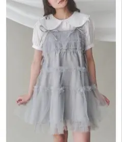 merry jenny チュールコルセットミニワンピース