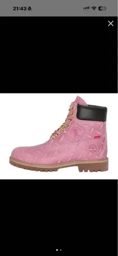 2026年最新】Supreme Timberland ピンクの人気アイテム - メルカリ