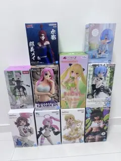最新プライズフィギュア 8点セットまとめ売り - メルカリ