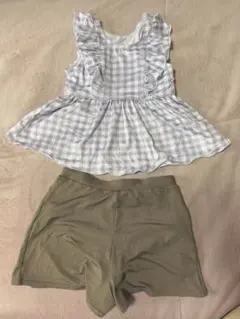 水着 チェック セパレート