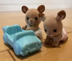 シルバニアファミリー　シカ　ふたごちゃん