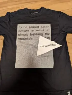 and wander Tシャツ