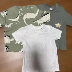H&M Tシャツ3点セット　90 数回使用