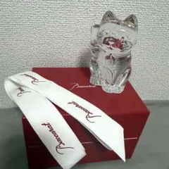 Baccarat クリスタル 招き猫 置物のサムネイル