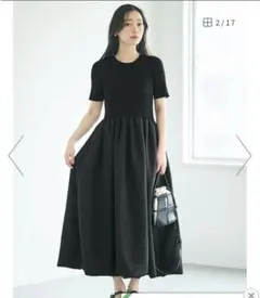 COCA バルーンニットワンピース