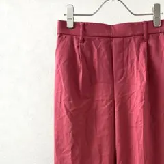 SHOO・LA・RUE スラックス テーパード ウエストゴム ポケット付き