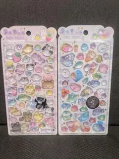 【正規品】 うるちゅるPOPSEAL 2点セット　うみのいきもの　あにまる