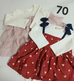 petit main First Closed 2点セット商品 70サイズ