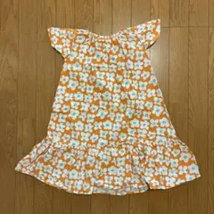 BREEZE フラワープリント ノースリーブワンピース 120