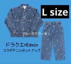 【Lサイズ】ドラクエ×エドウィン コラボ デニム セットアップ/アウトレット限定
