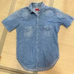 Levi's リーバイス デニム ウエスタン シャツ 半袖のサムネイル