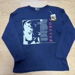 90s ジェームスディーン ロンT 紺 L ムービーTシャツ　デッドストックのサムネイル